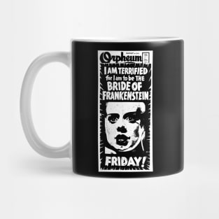 The Bride of Frankenstein ∆ Vintage Horror Fan Mug